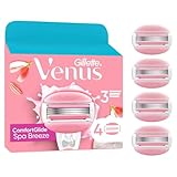 Gillette Venus ComfortGlide Spa Breeze Damenrasierklingen, 4 Ersatzklingen...