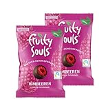 FruitySouls - Gefriergetrocknete Himbeeren mit Zartbitter Schokolade | 2...