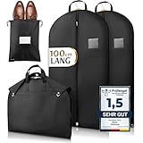 Bruce.® 2x Premium Kleidersack inkl. 1x Schuhbeutel I 100 x 60 cm I...