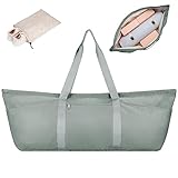 Sporttasche Damen Yogatasche Groß Reisetasche mit Schuhtasche & Nassfach...