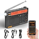 Raddy RF757 APP Control Kurzwellenradio, Tragbares Radio mit...