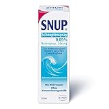 SNUP Schnupfenspray 00,5 % - Nasenspray mit Meerwasser für Kinder zwischen...