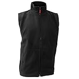 Result Active Herren Fleeceweste XL,Schwarz