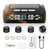 Geloo TPMS Reifendruckkontrollsystem mit 4 Wasserdicht...