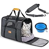 Morpilot Transportbox Katze Katzen transportboxen, Faltbare katzentasche...