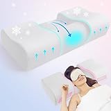 Hypuno Anti Falten Kissen, 2-in-1 Anti-Aging-Schönheits Kopfkissen,...