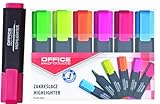 OFFICER PRODUCTS PRODUCTS Textmarker Leuchtend 6er Pack Farbe: Gelb,...