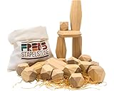 NatureXcaps Fred's STAPELSTEINE - Montessori Spielzeug - Balanciersteine...