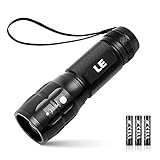 Lighting EVER LE LED Taschenlampe, Extrem Hell zoombare Taschenlampen für...