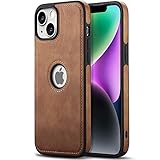 AIOVETEAB Hülle für iPhone 14 Premium PU Leder Anti-Rutsch Anti-Kratzer...