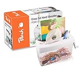 Peach Partikelschnitt Aktenvernichter - 1 Blatt - 4l - P-4 - Papier CDs und...