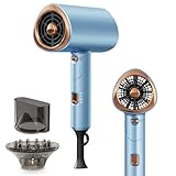Haartrockner 【Faltbar & 20M Ionen】 2000 W, professionell,...