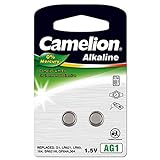 Camelion Knopfzelle LR621 2er Blister, Alkaline, 1,5V