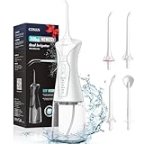 Munddusche:4 Modi WaterFlosser 300ml Wassertank Munddusche Testsieger 30...