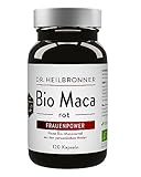 Dr. Heilbronner Bio Maca-rot-Kapseln Frauenpower Superfood 120 Kapseln...