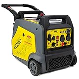 Tonaro Stromgenerator Dual Fuel Inverter - mobiler 4150 Watt Stromerzeuger...