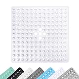 Duschmatte rutschfest, Badematte rutschfest mit Saugnäpfen, 53 x 53 cm...