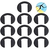 Bemvp Brille U Form Nasenpad 10pcs Silikonstab Auf Pad -nasenpolster Für...