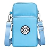 JANKS Kleine Crossbody-Tasche für Damen, Mini-Handy-Geldbörse,...