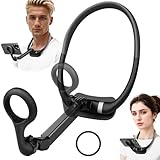 Magnetischer Hals-Handyhalter, Handyhalterung, Lazy Bracket mit langer...