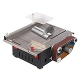 200W Mini Tischkreissäge Kleine Carving Machine Tragbare Tischsägen...