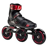 K2 Skates Unisex Inline Skates REDLINE 125, black - red, 30F0199.1.1.110