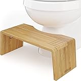 Squatty Potty Oslo Falten Bambus Toilette Hocker - 7-Zoll zusammenklappbar...