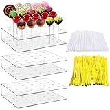 Sinofort Cake Pop Ständer,3Stück Pop Lutscher Ständer 20Löcher Cake Pop...