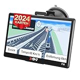 XGODY Navigationsgeräte für Auto 2024 Navigation für Auto LKW PKW GPS...