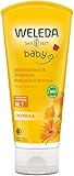 WELEDA Bio Calendula Baby Waschlotion & Shampoo - veganes Naturkosmetik...