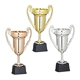 Relaxdays Sonstiges Pokal Relaxdays Pokale, 3er Set, Sport und Feste, ohne...