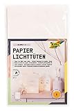 folia 11900 - Papier-Lichtertüten Blanko S, Tüten aus schwer...