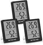 SONOMO Thermo-Hygrometer, 3er Set Hygrometer Innen Thermometer Digital...