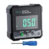 POFET Digitaler Winkelmesser, Digitale Wasserwaage mit Magnetfuß,...