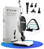 Steam-It 2-in-1 Dampfreiniger | 7 Aufsätze | Für Boden, Teppich und...