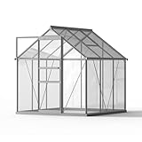Begehbares Gewächshaus – Kompaktes Gewächshaus mit Aluminiumrahmen und...