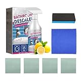 Badreiniger Täglich Badezimmer Reiniger Entkalker 2x60ml Kalk Flecken...