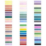 Fosdaling 1200 Stück Sticky Notes, 6 Sets transparente Haftnotizen in...
