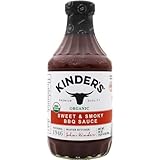 Kinder's BBQ Barbecue-Sauce, süß und geräuchert, 1 x 850 g.