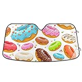 Frontscheibenabdeckung Bunte Glasierte Donuts Windschutzscheibe Universal...