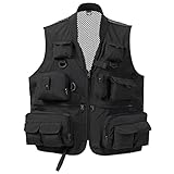 Bassdash Vielseitige Anglerweste Herren Damen Angelweste Mesh Back Weste...