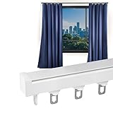 Gardinenstangensystem für Fenster, Schiebe-Duschstange, Raumteiler,...