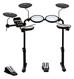 XDrum DD-250 E-Drum Set mit Mesh Heads - Elektronisches Schlagzeug mit 4...