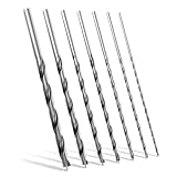Holzbohrer Set lang Profi 4, 5, 6, 7, 8, 10, 12 mm x 300mm Schlangenbohrer...
