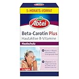 Abtei Beta-Carotin Plus – Für den Erhalt gesunder Haut – Glutenfrei,...