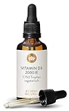 SUNDAY NATURAL® Vitamin D3 Tropfen Hochdosiert – 2000 IE Sunferol® D3...