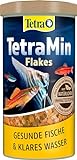 TetraMin Flakes - Fischfutter in Flockenform für alle Zierfische,...