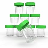 Horn Medical Urinbecher/Probenbecher mit Schraubverschluss 125ml...