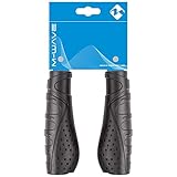 M-Wave Ergo Grip 130 Griff, Ergonomische Form, schwarz, 130 mm