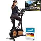 Skandika Ergometer Cykling P15 Touchscreen | Heimtrainer Fahrrad mit LCD...